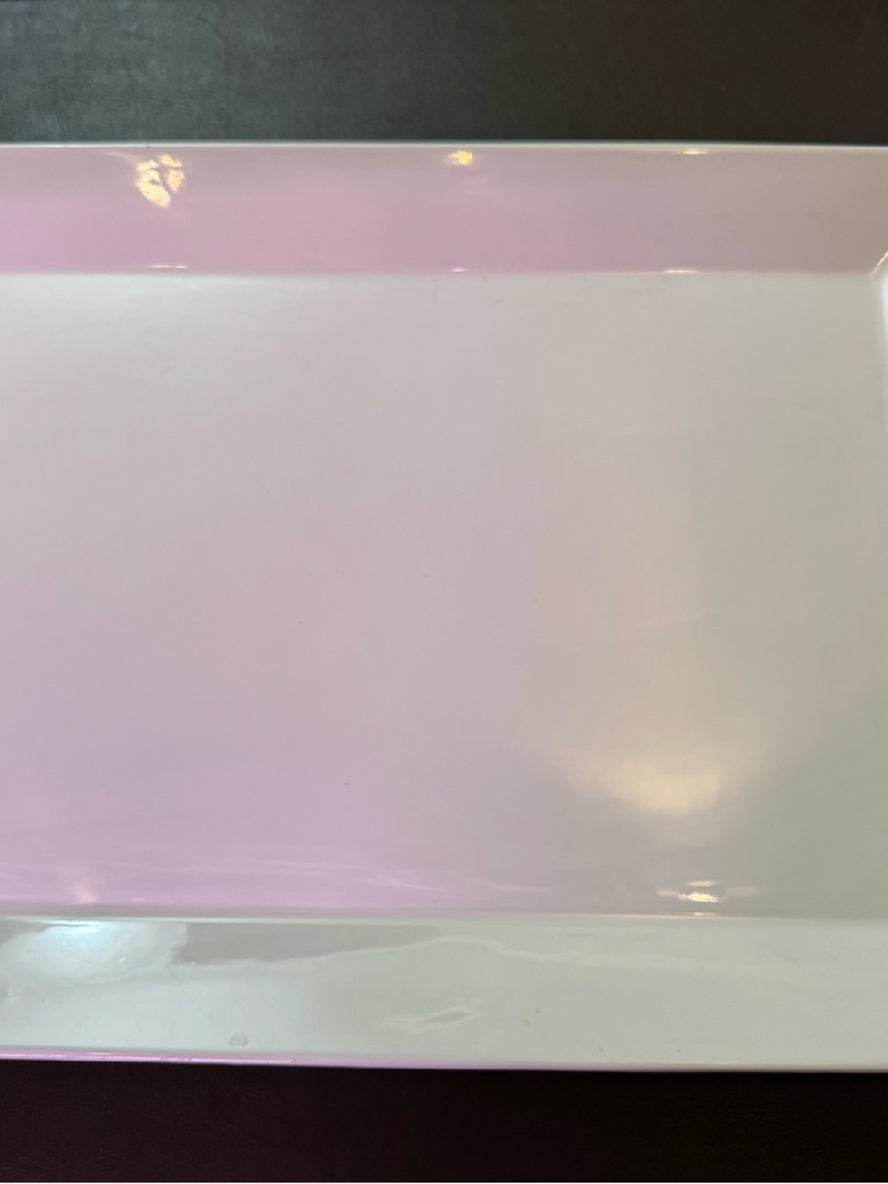 White Rectangular Serving Platter
